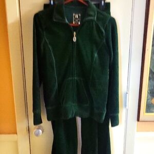 Emereld Green Warmup Suit